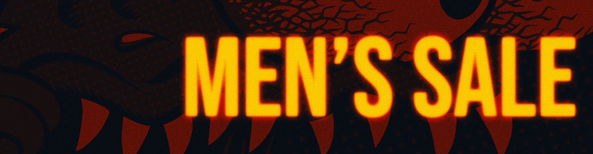 Santa Cruz 'MEN'S SALE' text on a dark background