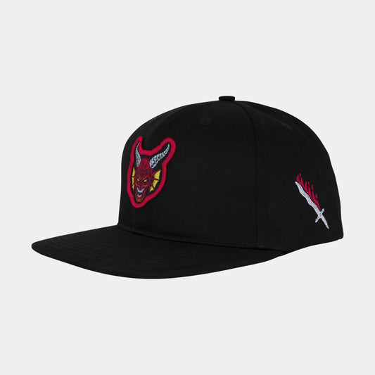 Santa Cruz Stranger Things Hellfire Club Snapback - Black