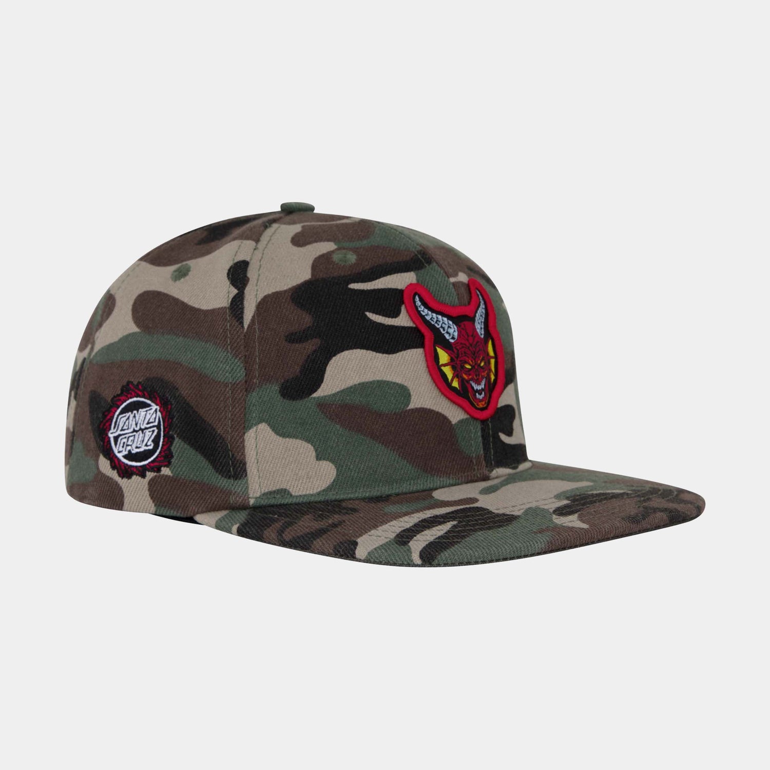 Santa Cruz Stranger Things Hellfire Club Snapback - Camo