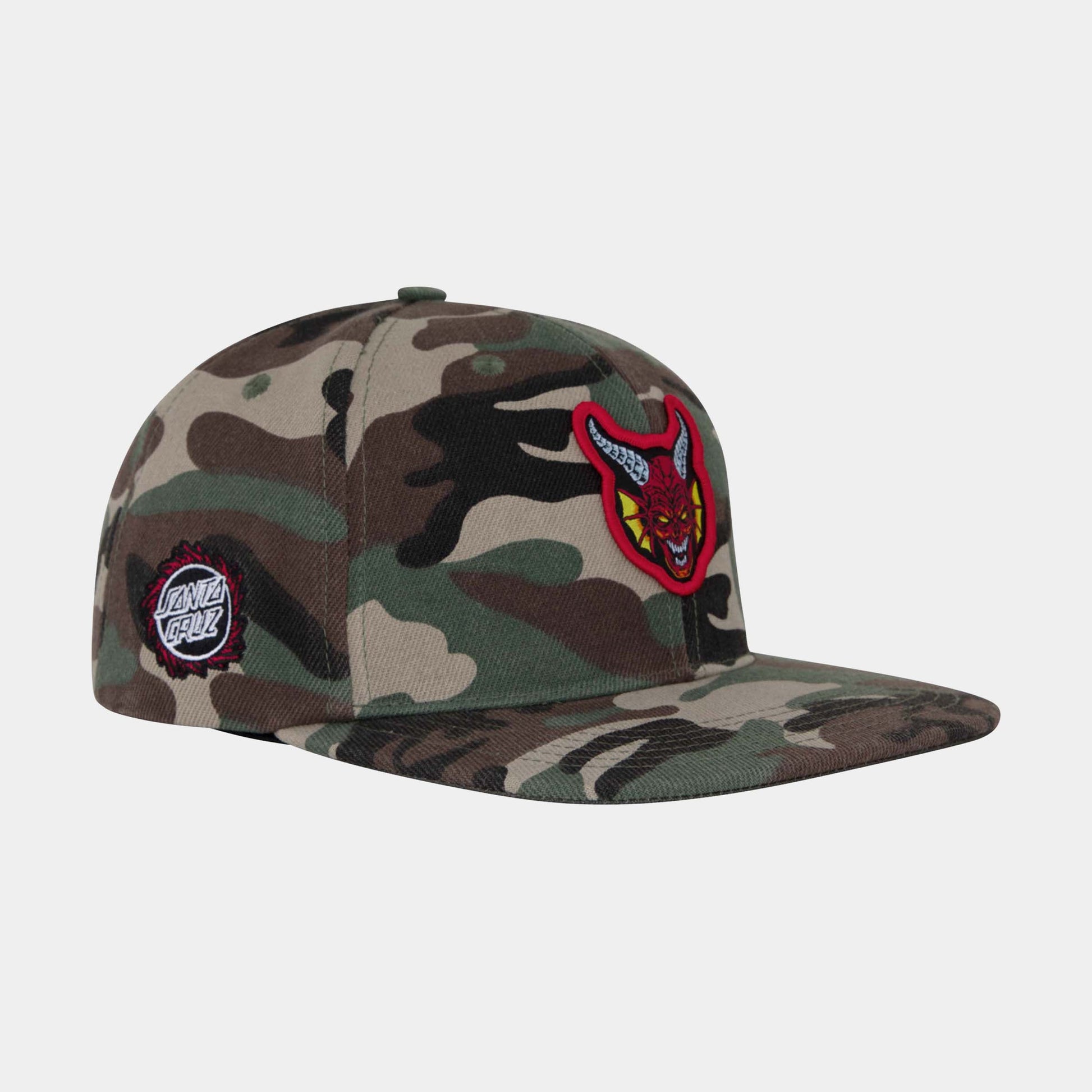 Santa Cruz Stranger Things Hellfire Club Snapback - Camo