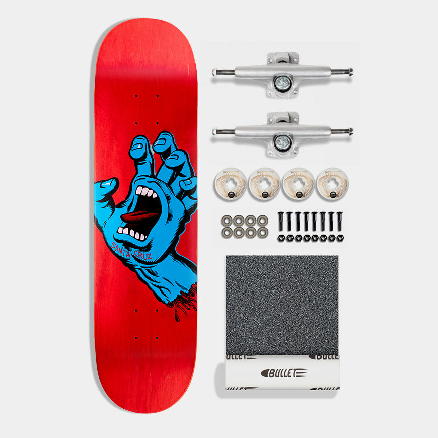 Santa Cruz UK | Screaming Hand with Ricta Complete Kit 8