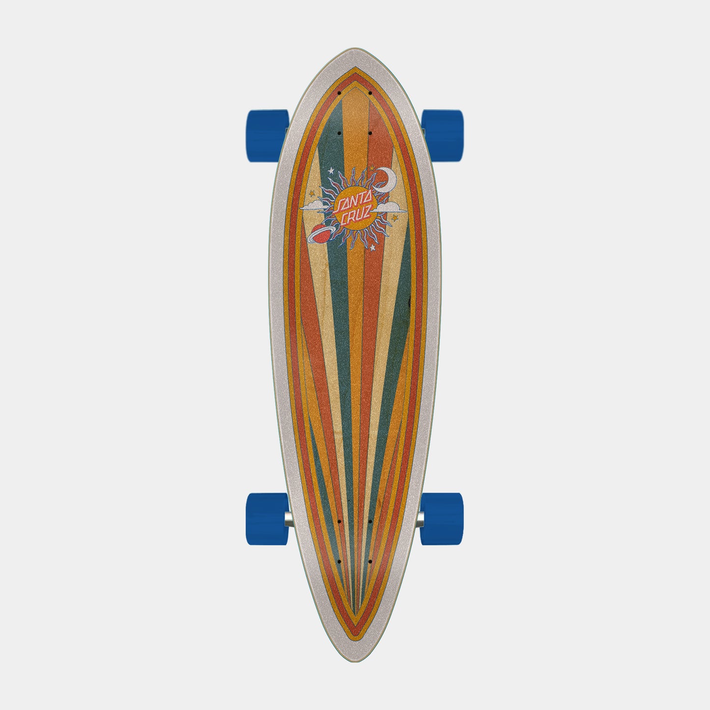 Foxy Sun Pintail Longboard 9.2in x 33in