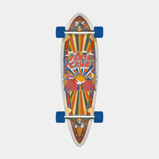 Foxy Sun Pintail Longboard 9.2in x 33in