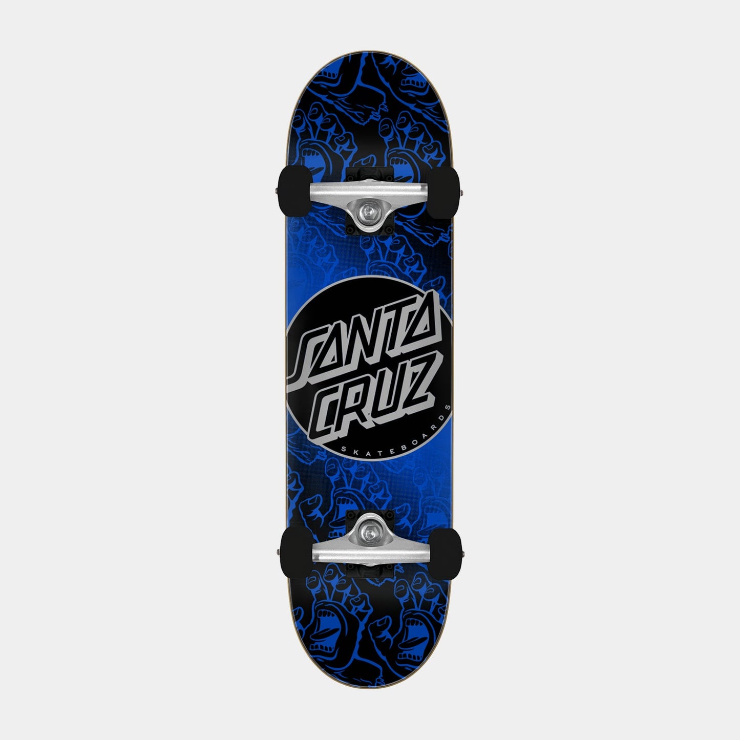 Santa Cruz Other Dot Hands Large Complete 31.5in x 8.25in Black/Blue