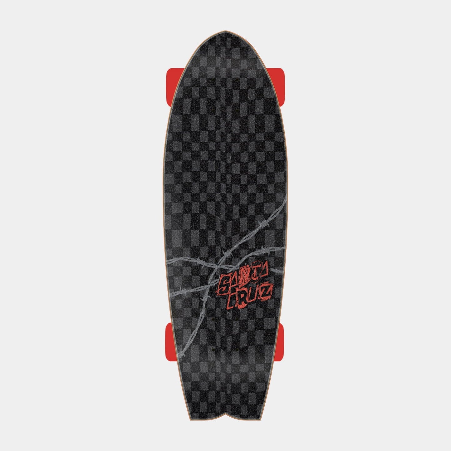 Santa Cruz Pay Off Dot Complete 8.81in x 27.69in Black/Red
