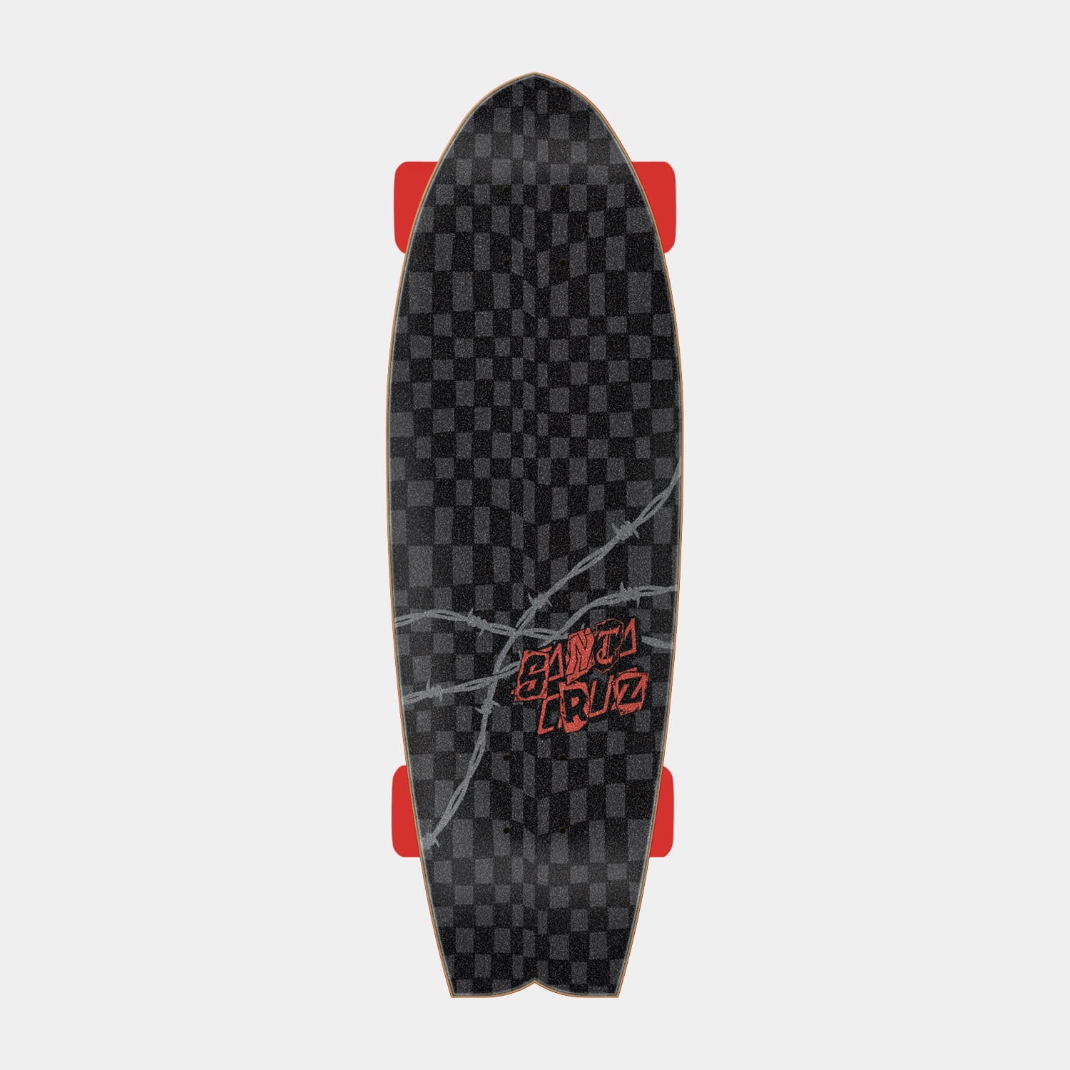 Santa Cruz Pay Off Dot Complete 8.81in x 27.69in Black/Red