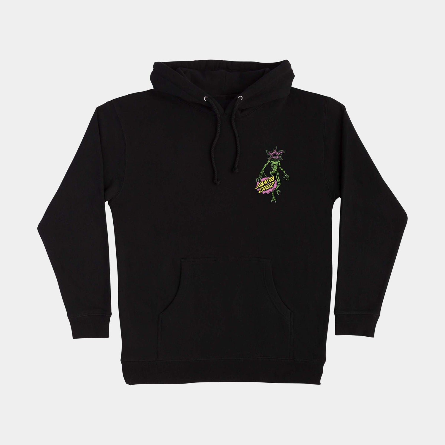 Santa Cruz Stranger Things Demogorgon Dot Hoodie - Black