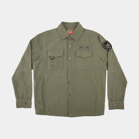 Santa Cruz Stranger Things Crawl Jacket - Army