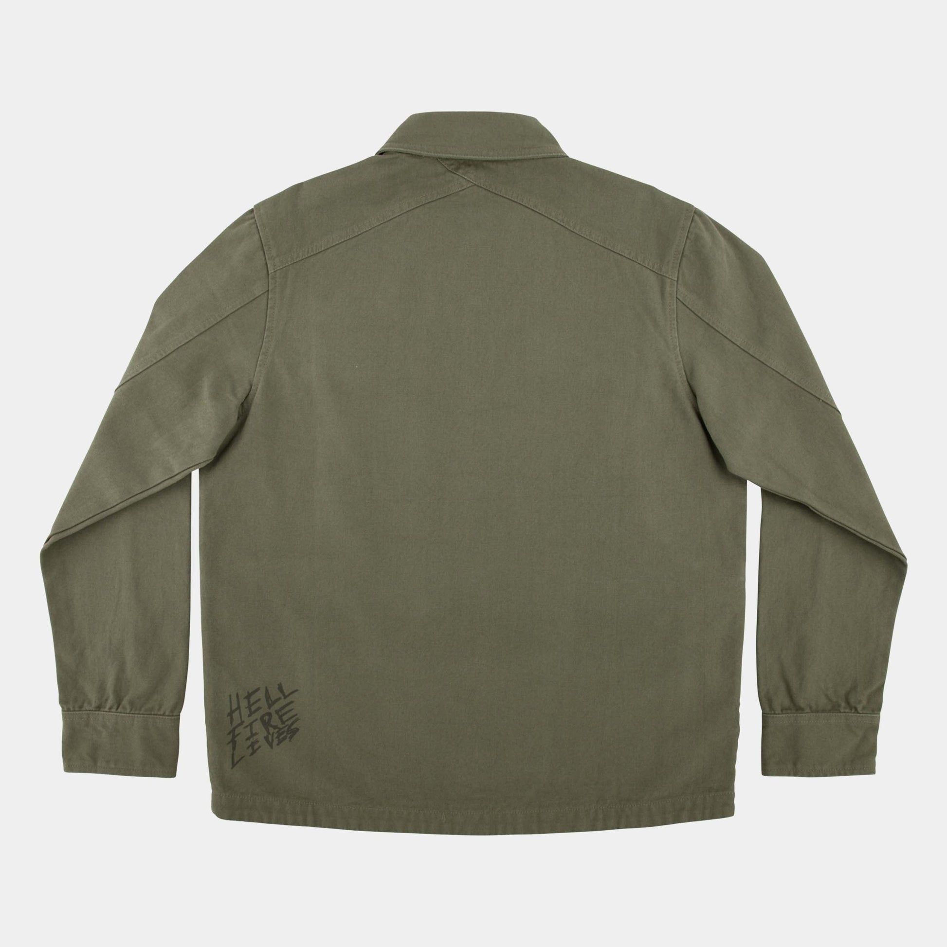 Santa Cruz Stranger Things Crawl Jacket - Army