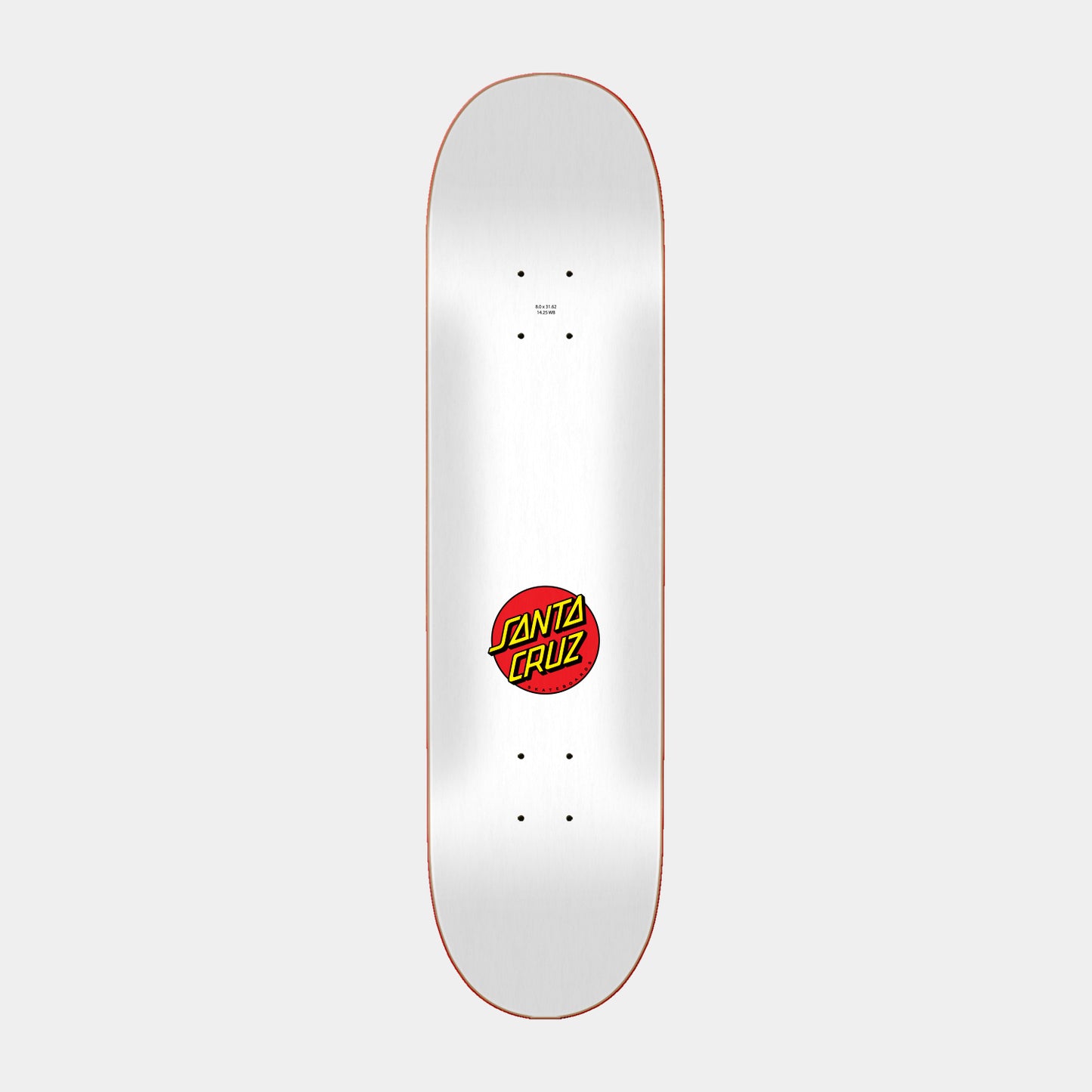 Classic Dot Skateboard Deck 8in x 31.62in
