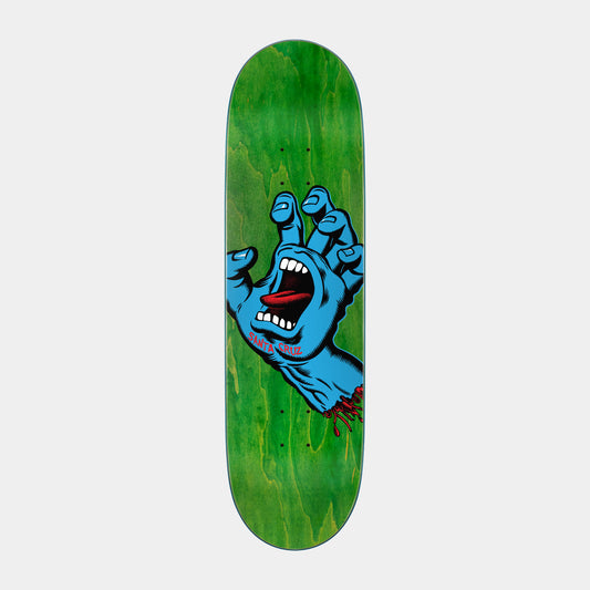Screaming Hand Skateboard Deck 8.8in x 31.95in