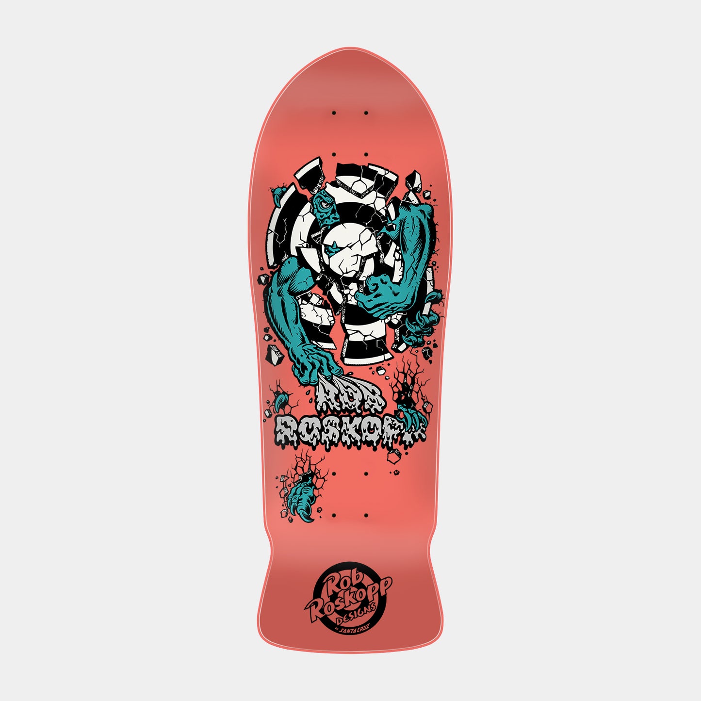 Roskopp Three Reissue Skateboard Deck 10.17in x 30.41in