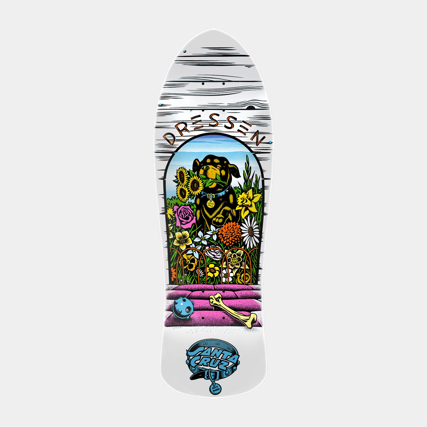 Dressen Pup Reissue Skateboard Deck 9.5in x 29.44in