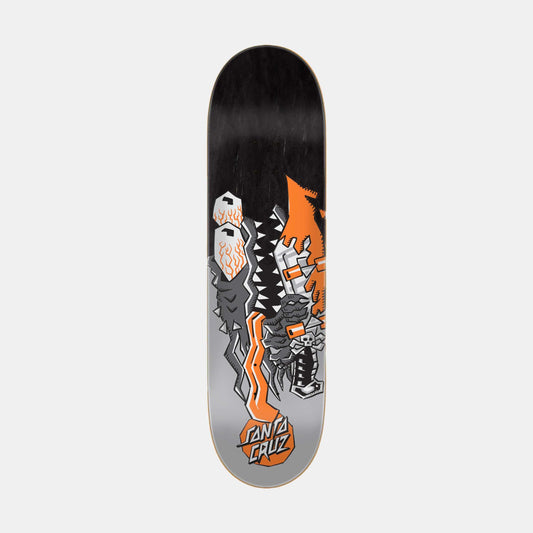 Meek Scratched Slasher FB Skateboard Deck 8.25"