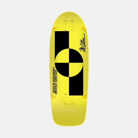 Santa Cruz Malba Crash Test Reissue Skateboard Deck 10.03in