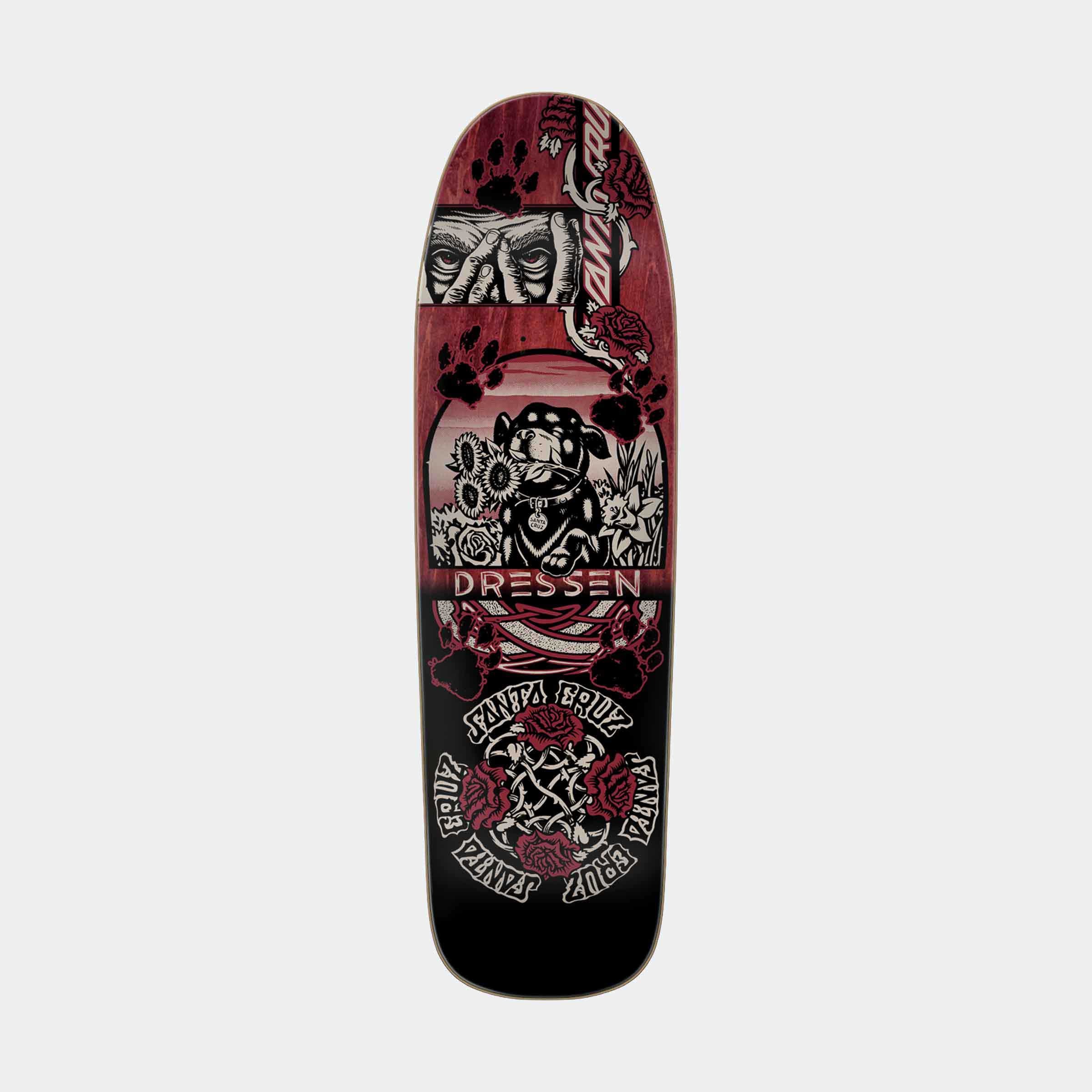 Santa Cruz | Dressen Evo Pro Shaped Santa Cruz Skateboard Deck 9.3
