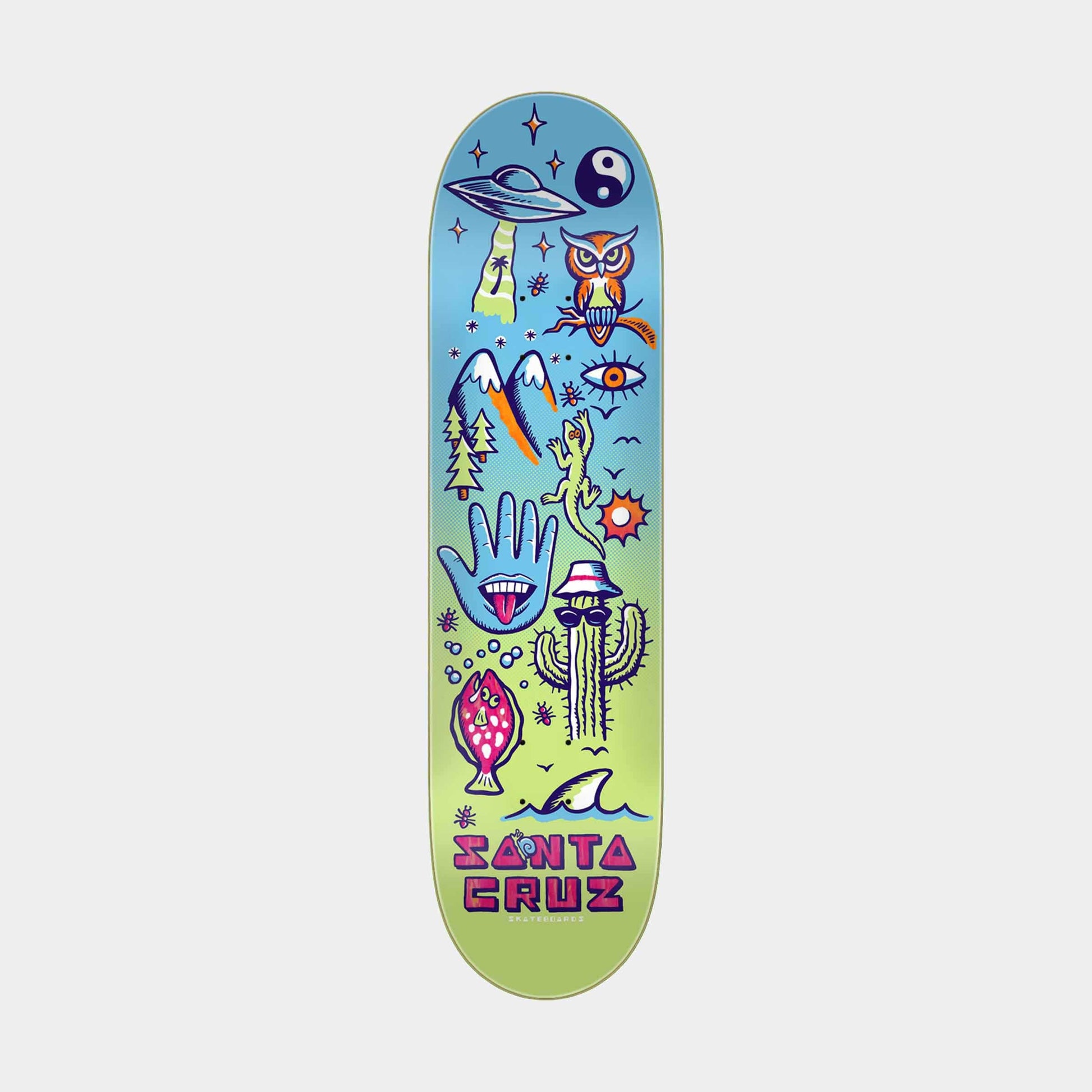 Santa Cruz Deck Tripper FeelBase Skateboard Deck 7.75in