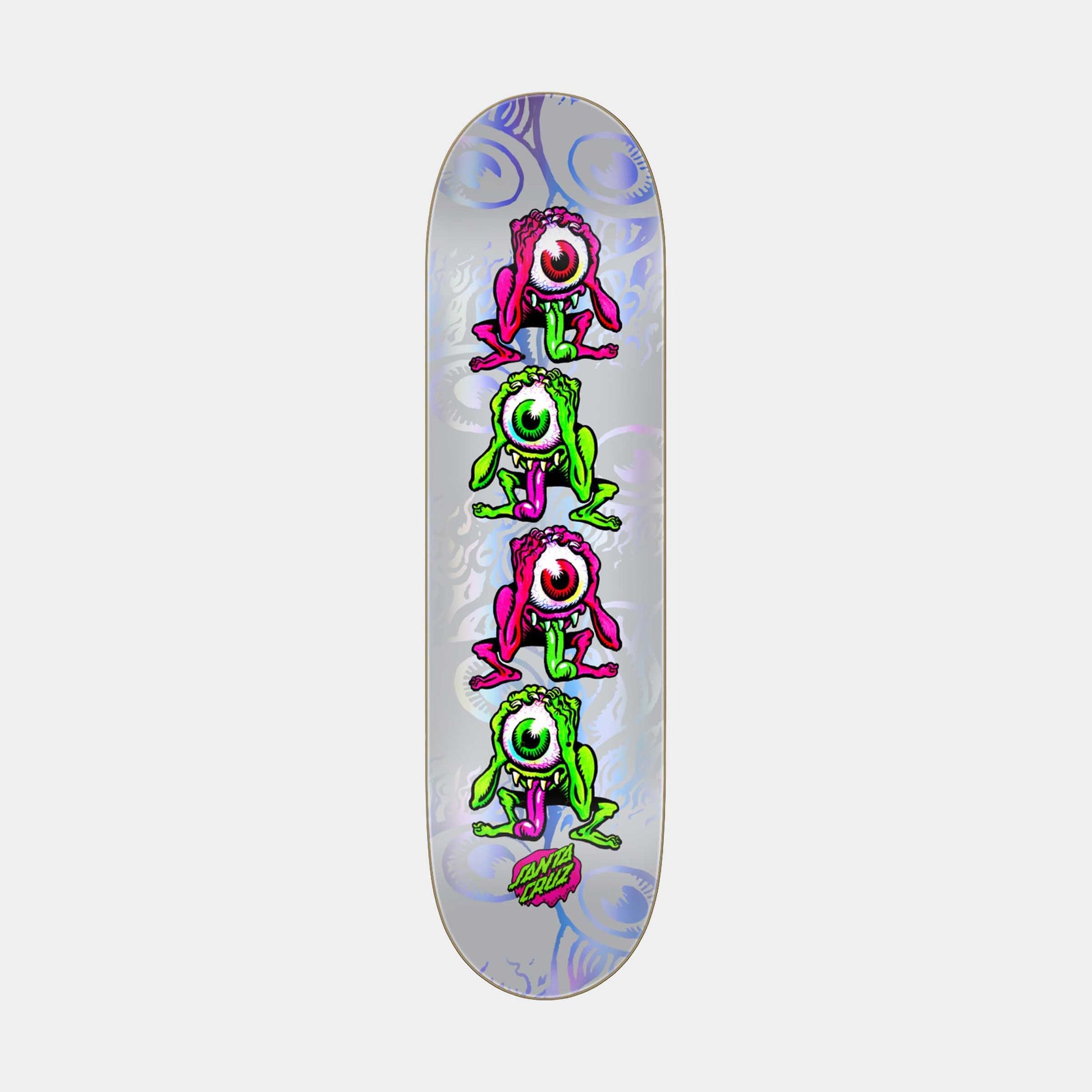 Santa Cruz Eyegore Prismatic FeelBase Skateboard Deck 8in