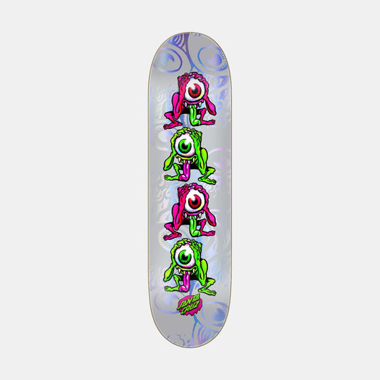 Santa Cruz Eyegore Prismatic FeelBase Skateboard Deck 8in