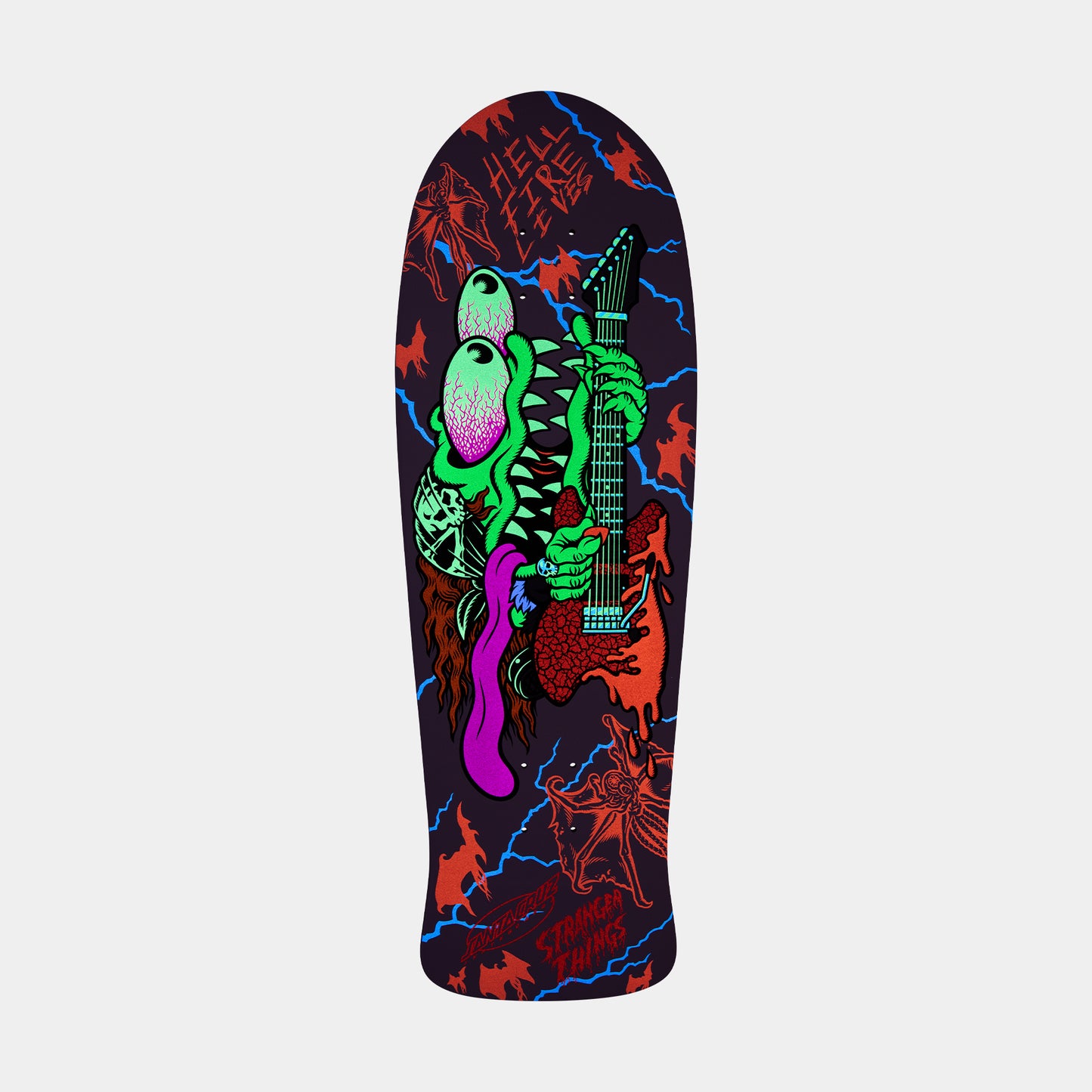 Stranger Things Meek Slasher Skateboard Deck 10.1in x 31.13 in