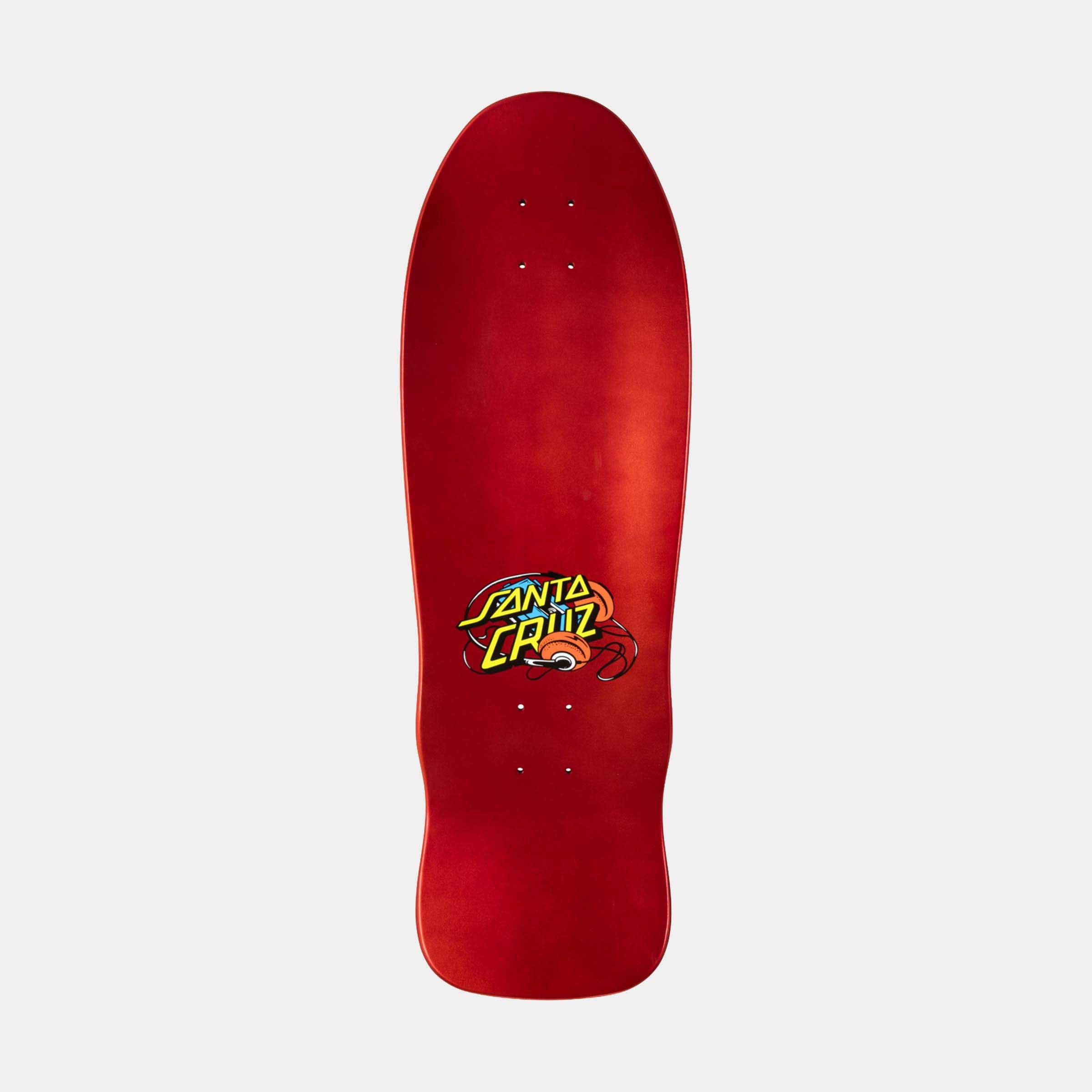 Santa Cruz | Stranger Things Melting Clock Santa Cruz Skateboard
