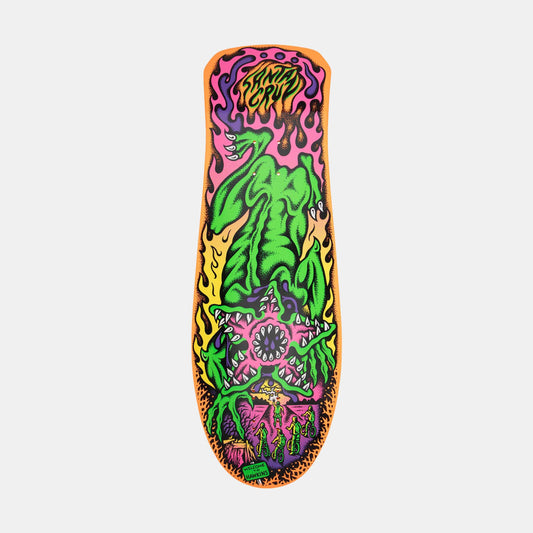 Santa Cruz Stranger Things Demogorgon Skateboard Deck 10.1in