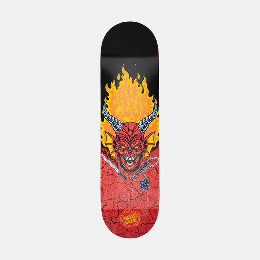 Santa Cruz Stranger Things Hellfire Club Skateboard Deck 8.25in