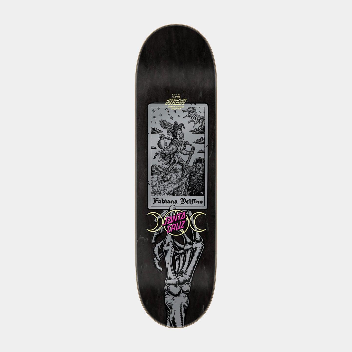 Delfino Tarot Remix FeelBase Skateboard Deck  8.25in x 31.00in