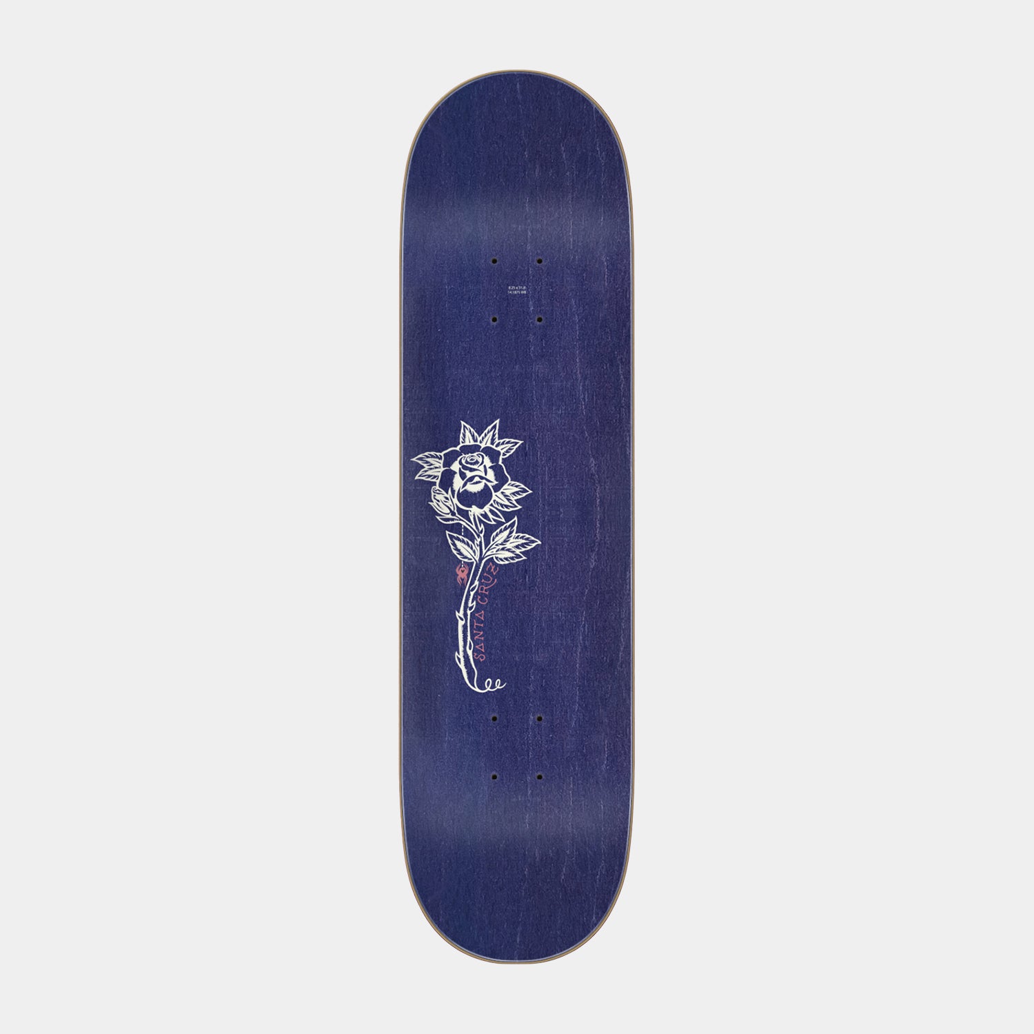 趣味・スポーツ・実用 sb SKATEBOARD JOURNAL 2015EARYSUMMER Santa Cruz Sommer Tattooed Skateboard Deck 31.8in x 8.25in Pink