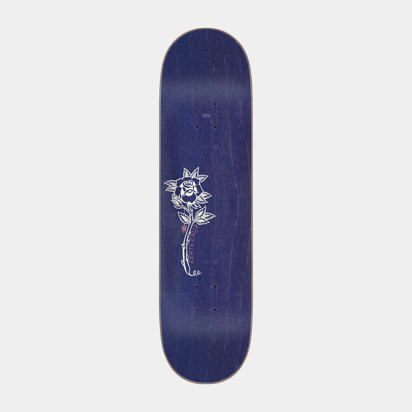 Sommer Tattooed Skateboard Deck  8.25in x 31.8in