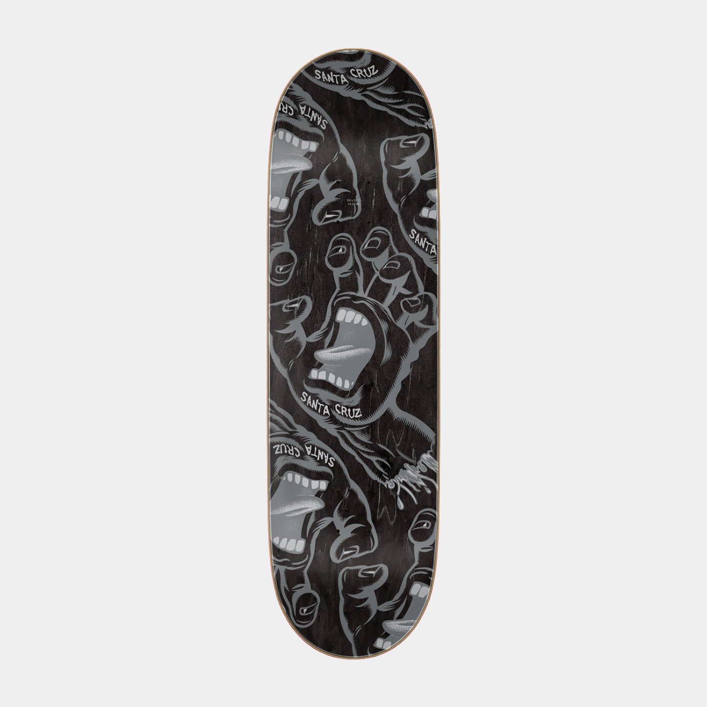 Crowded Hand ATV Skateboard Deck  9.00in x 32.15in