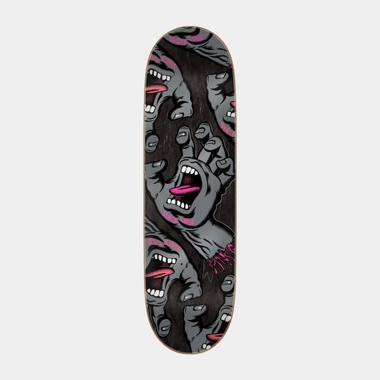 Santa Cruz Crowded Hand ATV Skateboard Deck 32.15in x 9.00in Black