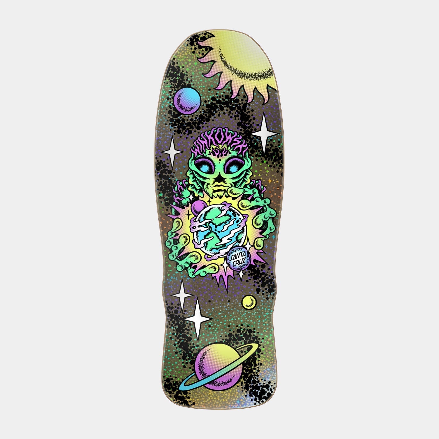 Santa Cruz | Winkowski Cosmic Pro Shaped Skateboard Deck 10.35in x 30.54in
