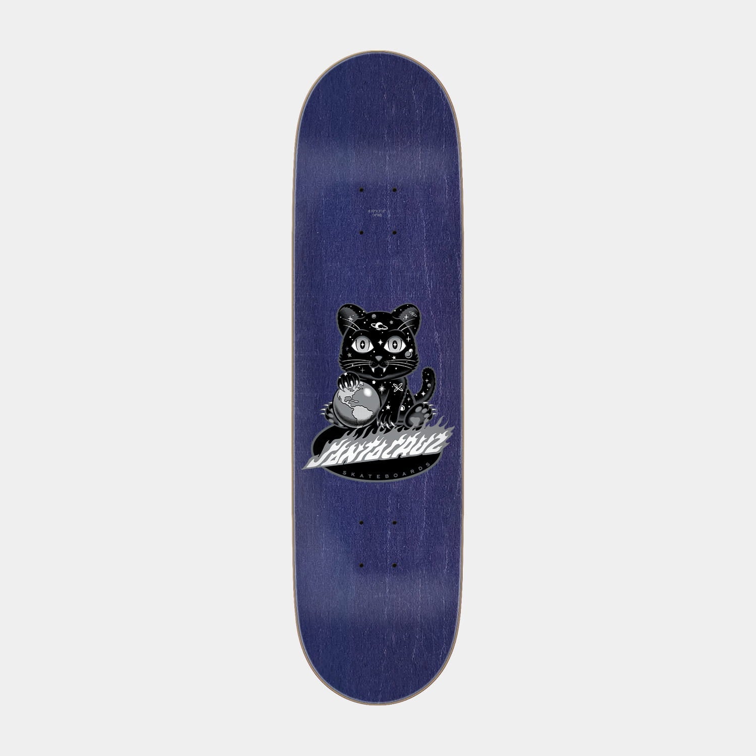 Santa Cruz | Asta Space Kitten Twin Pro Skateboard Deck 8.2in x 31.6in