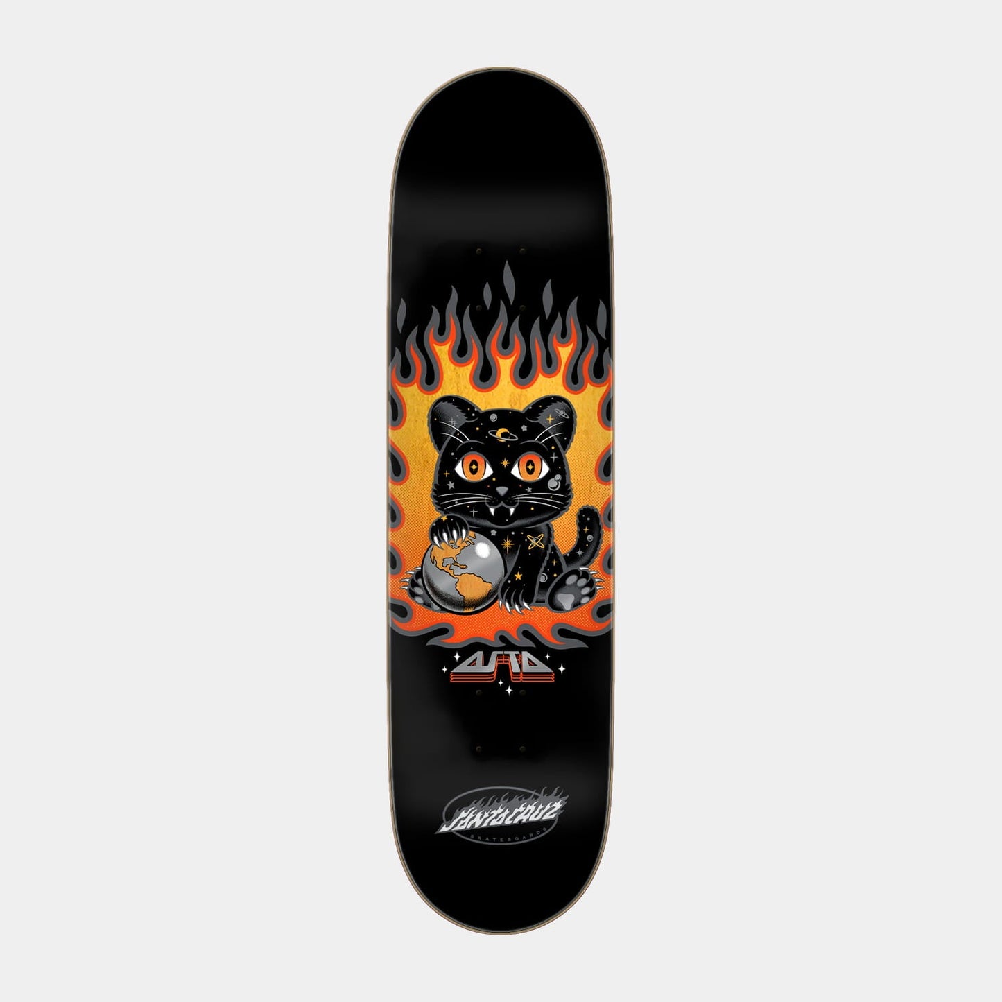 Santa Cruz | Asta Space Kitten Twin Pro Skateboard Deck 8.2in x 31.6in