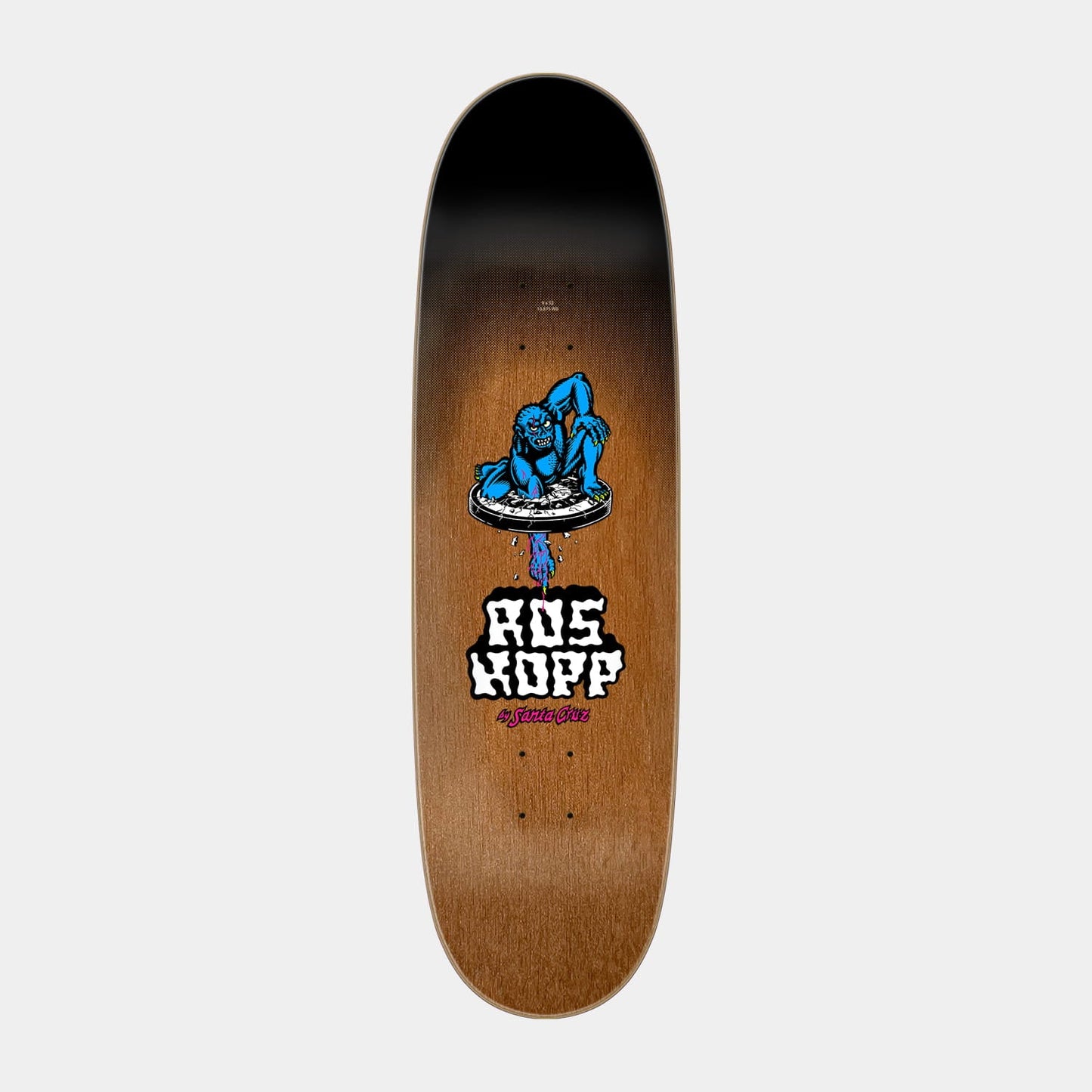 Santa Cruz | Roskopp Screaming Arm Pro Skateboard Deck 9.00in x 31.998in