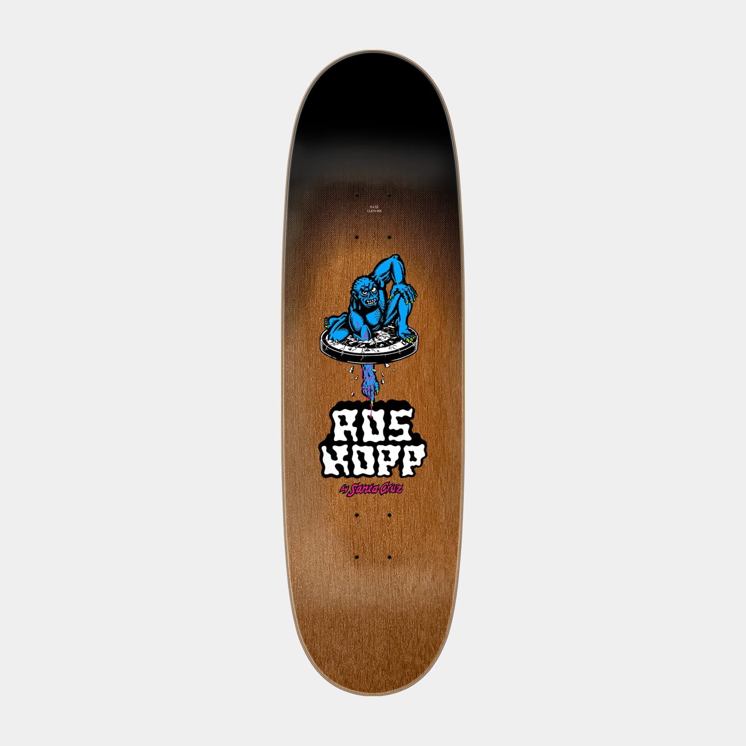 Santa Cruz | Roskopp Screaming Arm Pro Skateboard Deck 9.00in x 31.998in