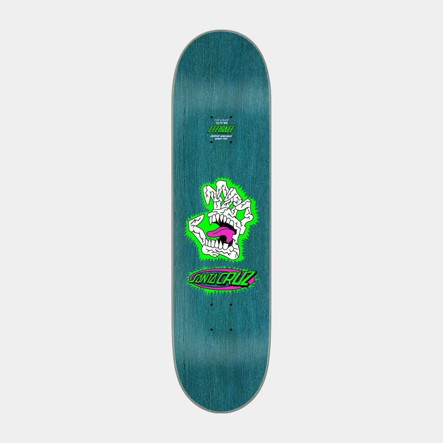 Santa Cruz | Scribble Head FeelBase Skateboard Deck 7.75in x 30.25in