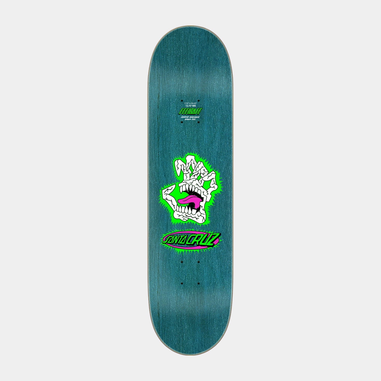 Santa Cruz | Scribble Head FeelBase Skateboard Deck 7.75in x 30.25in