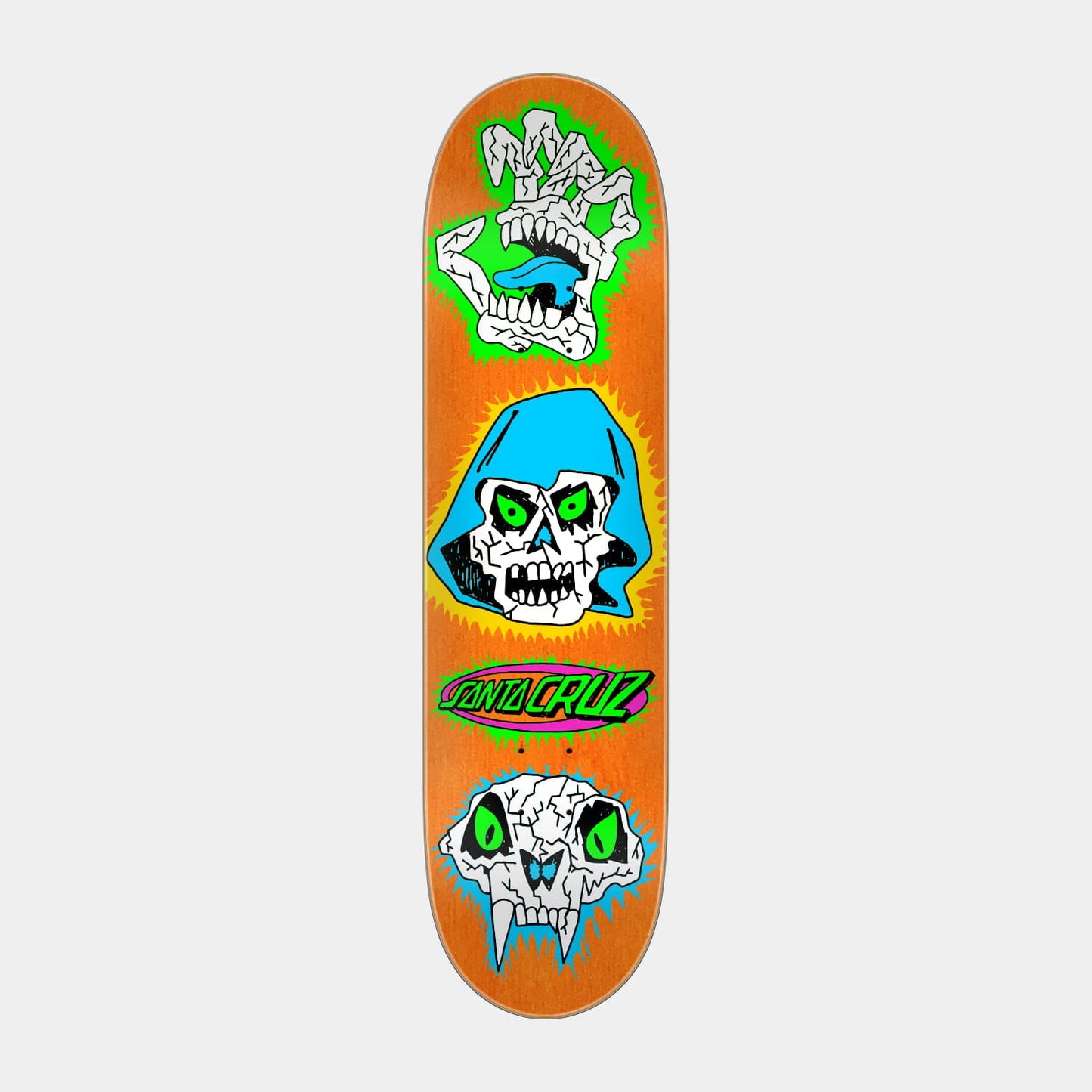 Santa Cruz | Scribble Head FeelBase Skateboard Deck 7.75in x 30.25in