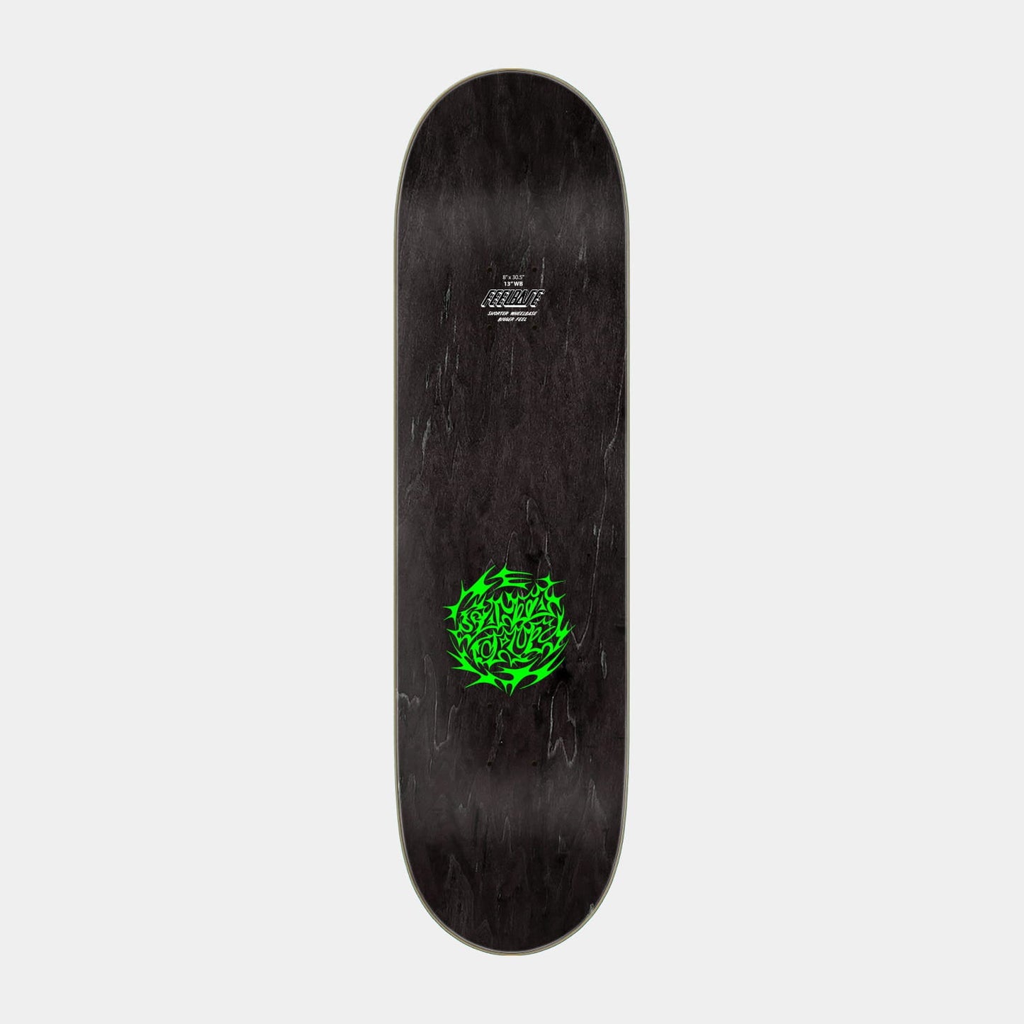 Santa Cruz | Scribble Flash FeelBase Skateboard Deck 8.00in x 30.50in