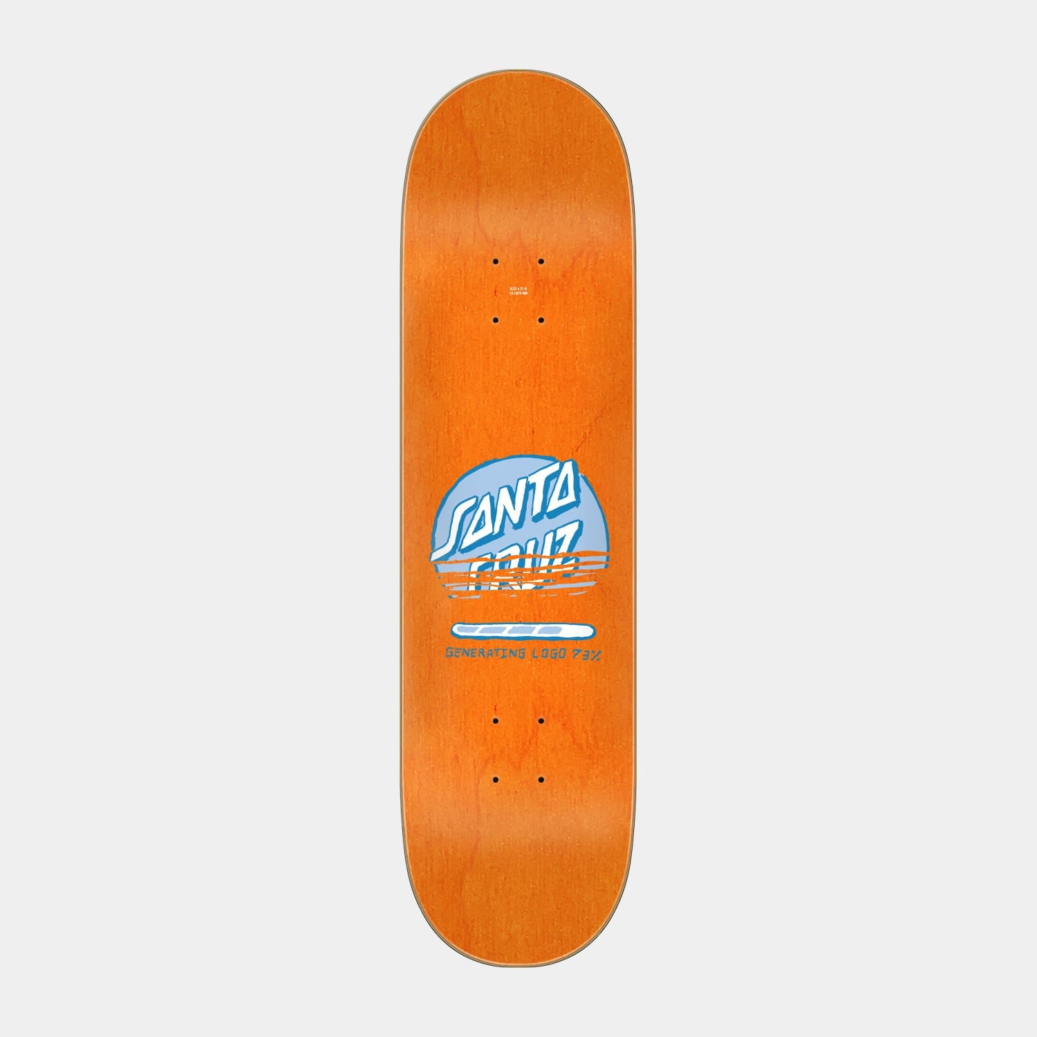Santa Cruz | Self Destruct 7 Ply Birch Skateboard Deck 8.25in x 31.8in