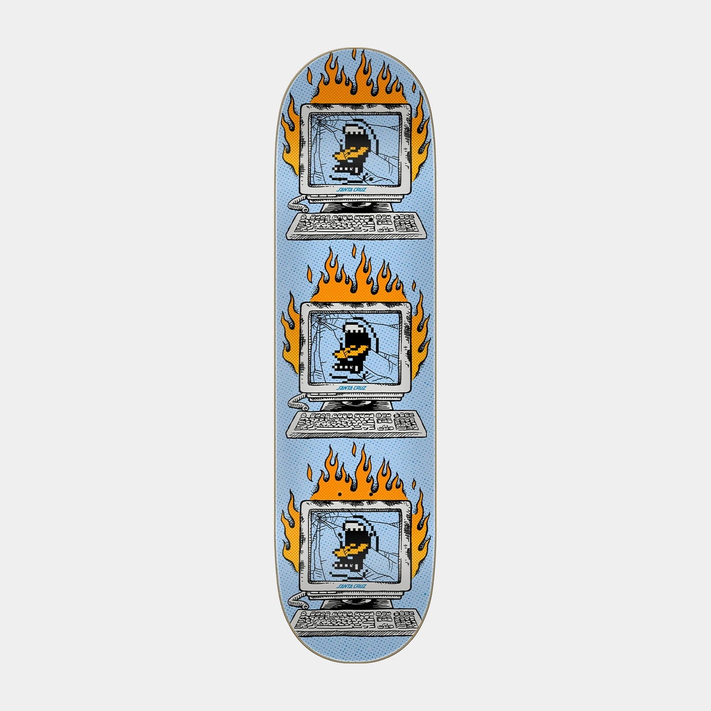 Santa Cruz | Self Destruct 7 Ply Birch Skateboard Deck 8.25in x 31.8in