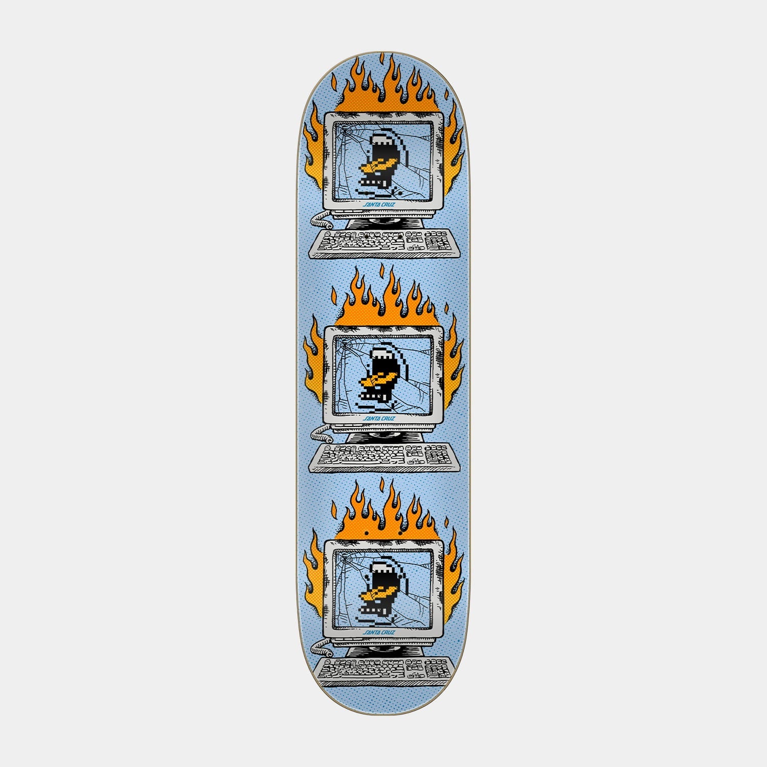 Santa Cruz | Self Destruct 7 Ply Birch Skateboard Deck 8.25in x 31.8in