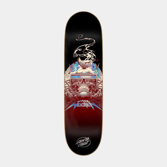 Santa Cruz Wooten Cyber VX Skateboard Deck 8.5in x 32.2in Multi