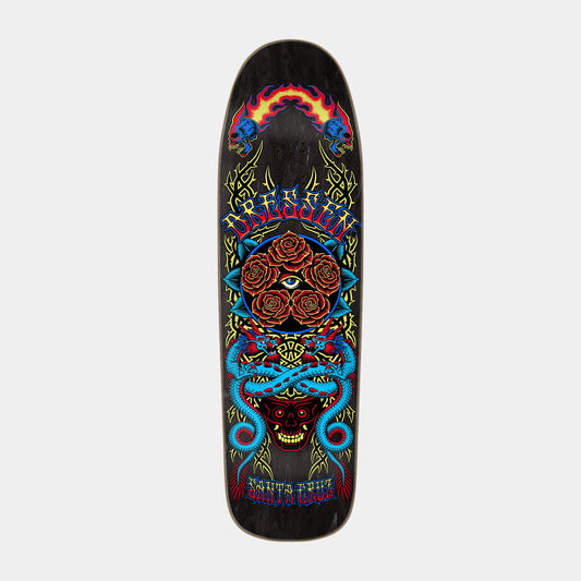 Santa Cruz Dressen Rose Crew Five Pro Skateboard Deck 9.3in x 32.36in Multi