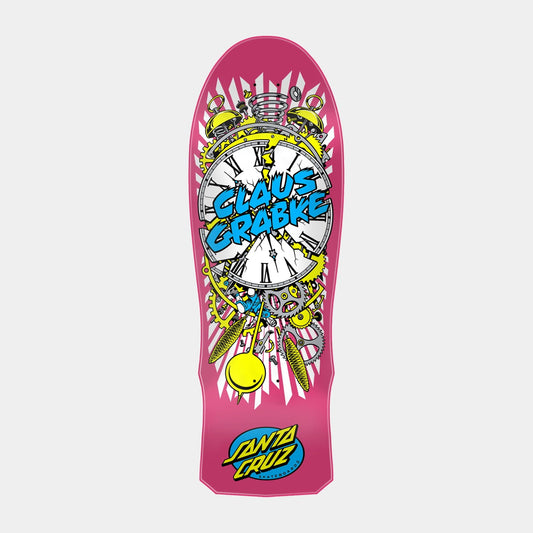 Santa Cruz Grabke Exploding Clock Reissue Skateboard Deck 10.04in x 29.83in Multi