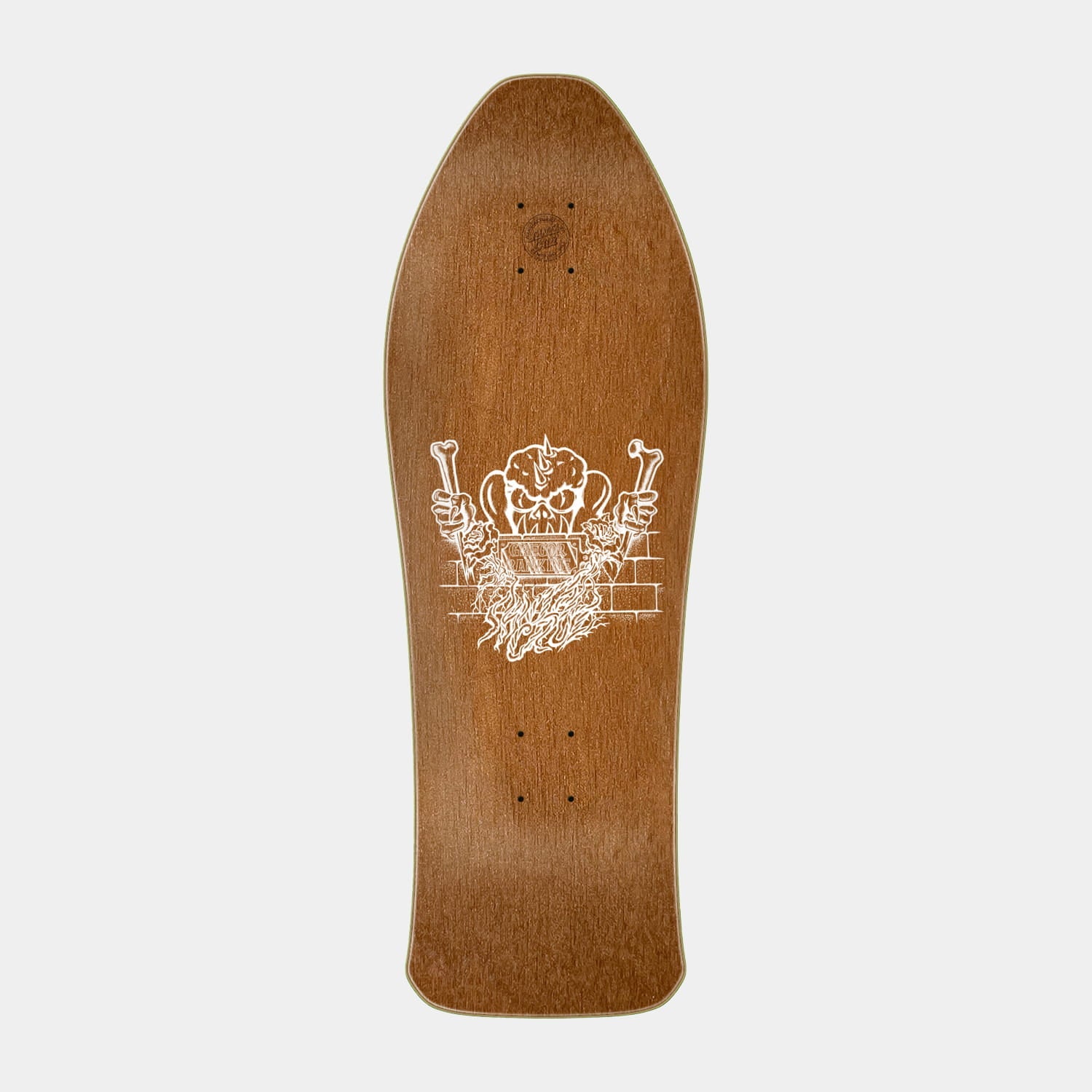 Santa Cruz Rankine Monster Reissue Skateboard Deck 10.39in x 30.46in Multi