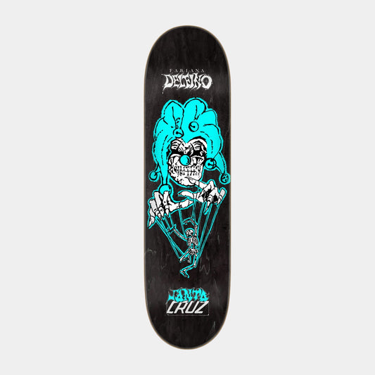 Santa Cruz Delfino Puppet Master FeelBase Skateboard Deck 8.25in x 31in Multi