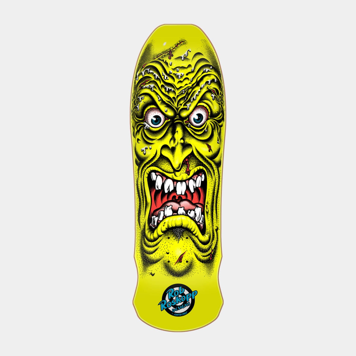 Santa Cruz Skateboards | Roskopp Face Micro Freaks Skateboard Deck 8.025in x 26in Multi